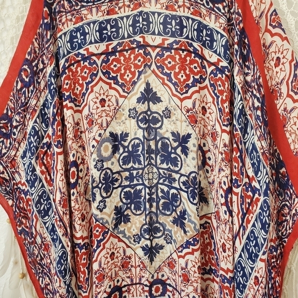 ASOS Bohemian Sequin Tassel Kimono - Picture 5 of 10